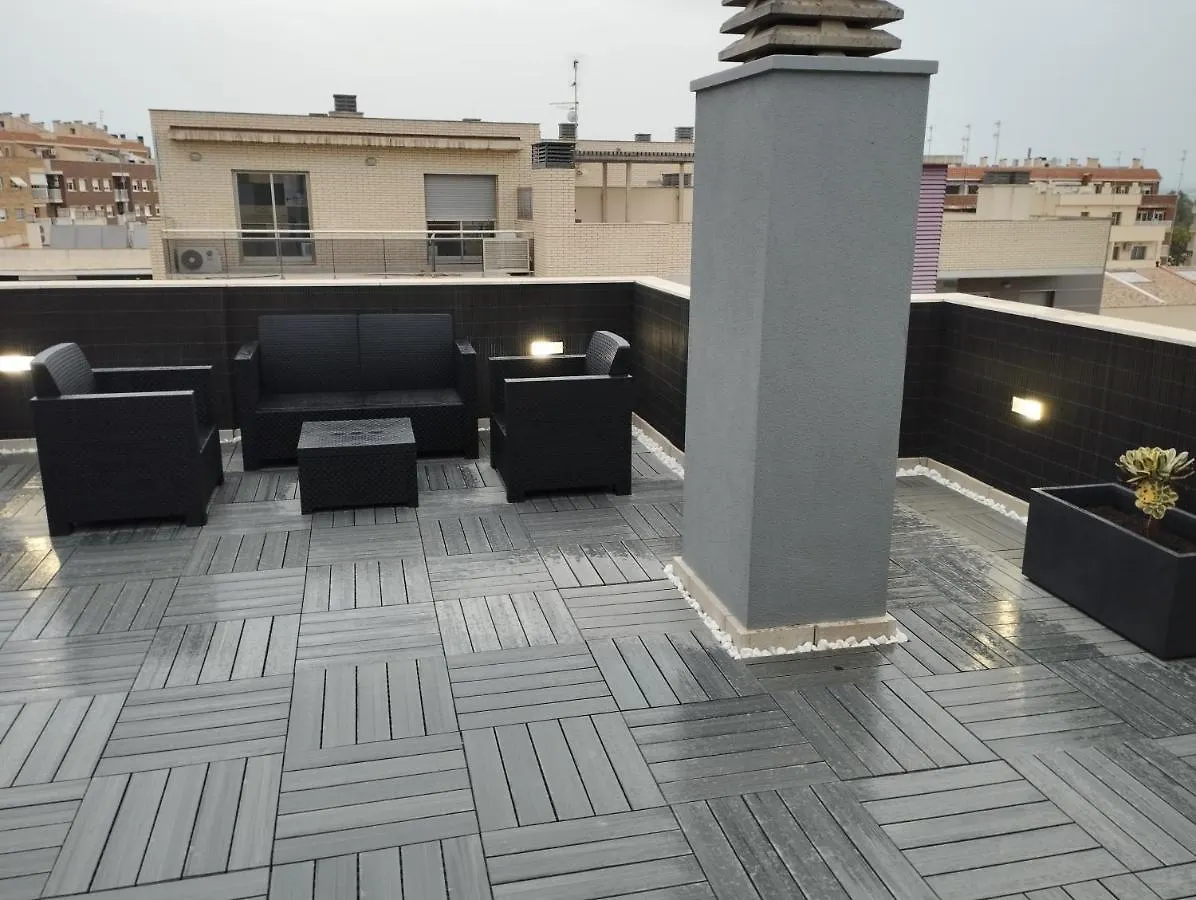 Atico Con Hidromasaje, Terraza Y Piscina En Ebrehogar Apartment Amposta